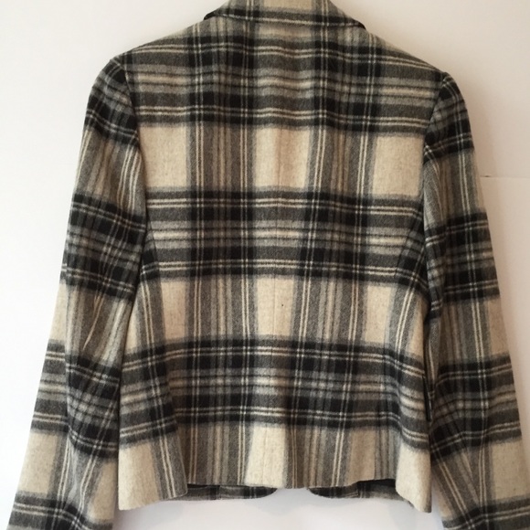 JNY Wool Black/Cream/Grey Blazer - Picture 3 of 5